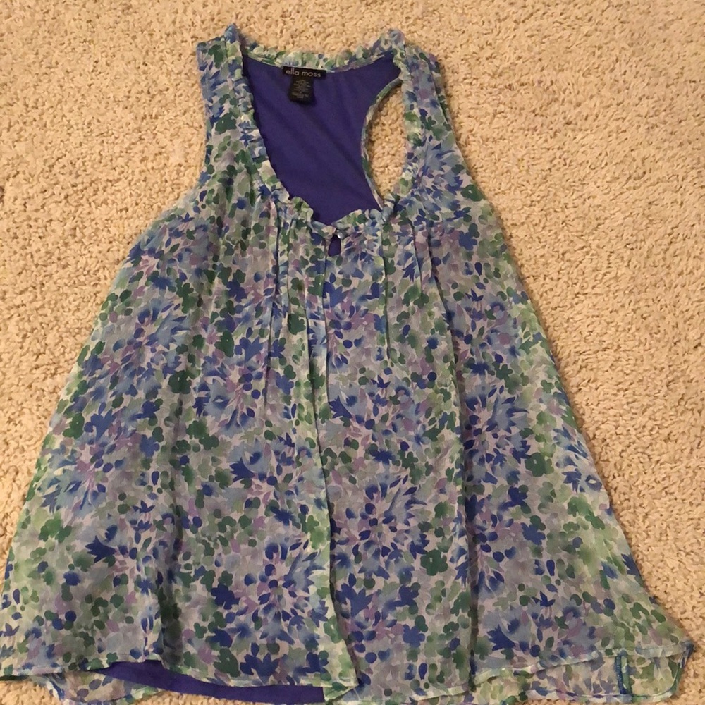 Ella Moss Floral Top